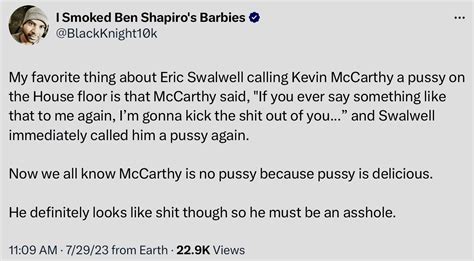 eric swalwell pussy